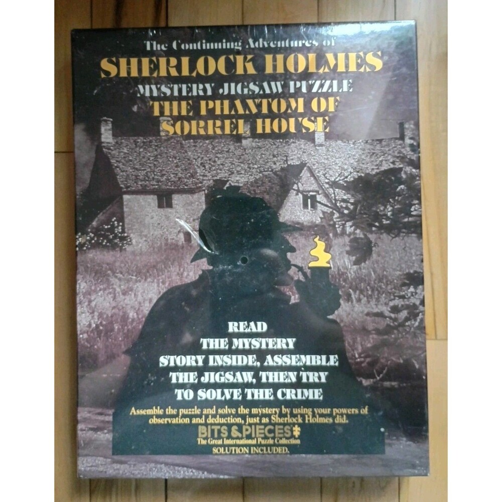 Mystery Puzzles Unopened Sherlock Holmes The Phantom Of Sorrel House